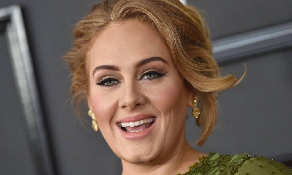 Adele shows off incredible weight loss in plunging regal gown | HELLO!