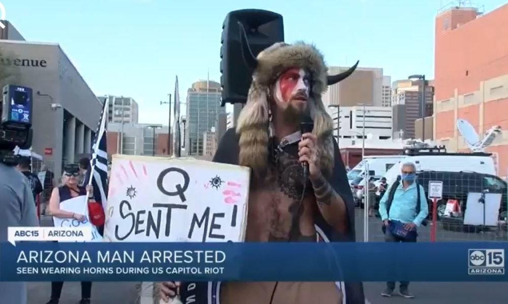 Horned Capitol Rioter Starving In Jail Because He Only Eats 'Organic Food', Says His Mom