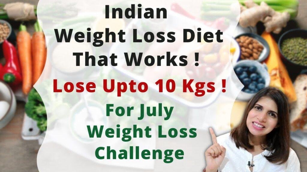 Indian Fat Loss Diet Plan | July Weight Loss Challenge | Lose Upto 10 Kgs | Full Monsoon Meal Plan