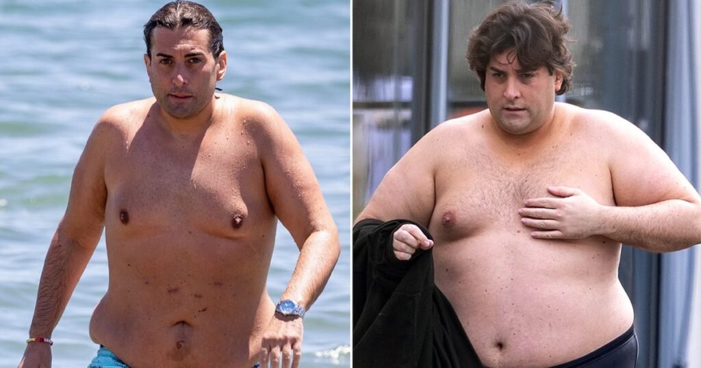 James 'Arg' Argent shows off staggering 7 stone weight loss in shorts on Spanish beach - Mirror Online