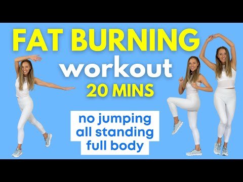 20  Minute Full Body Workout - No Jumping with Weight Loss Exercise