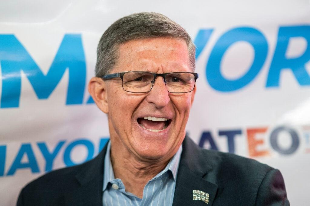 Michael Flynn Says Covid Vaccines Might Be in Salad Dressing - Rolling Stone