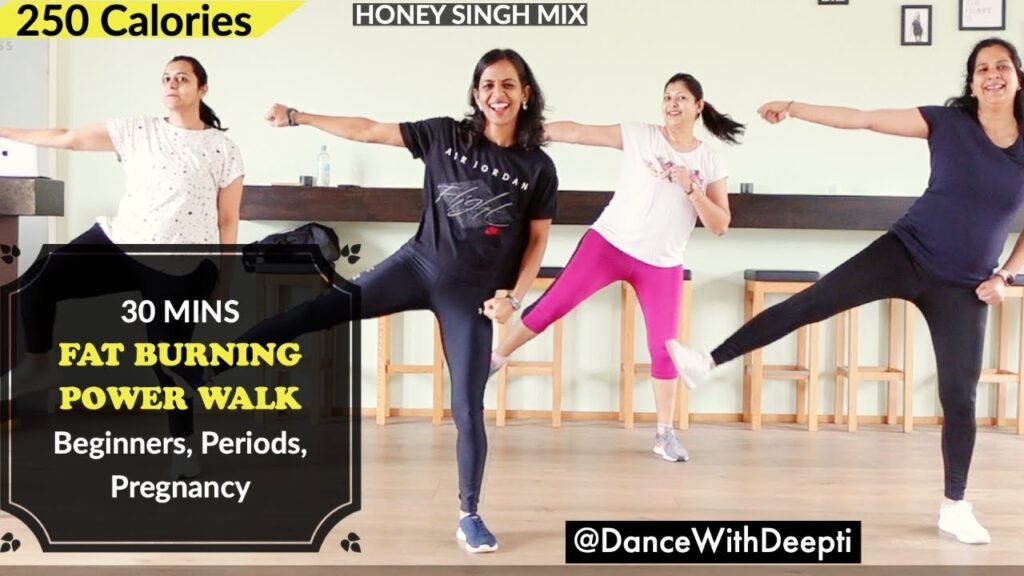 30mins POWER WALK - Fat Burning Cardio | Easy Exercise to Lose weight 3-5kgs