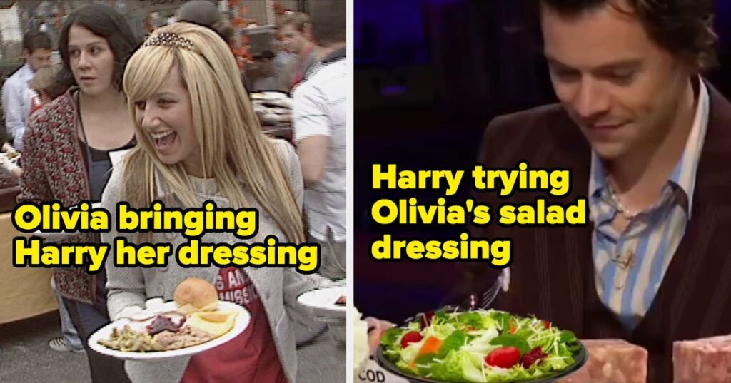 Olivia Wilde Harry Styles Salad Dressing Tweets
