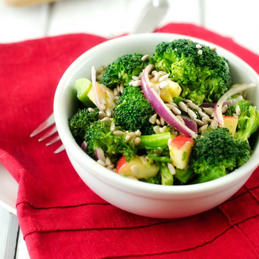 Sweet Mustard Broccoli Salad