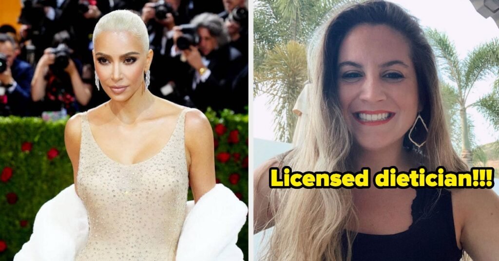 A Dietician Spoke On Kim K's Met Gala Weight Loss