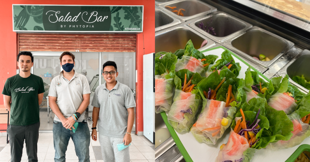 Salad Bar by Phytopia in Kelantan gets greens from its own farms