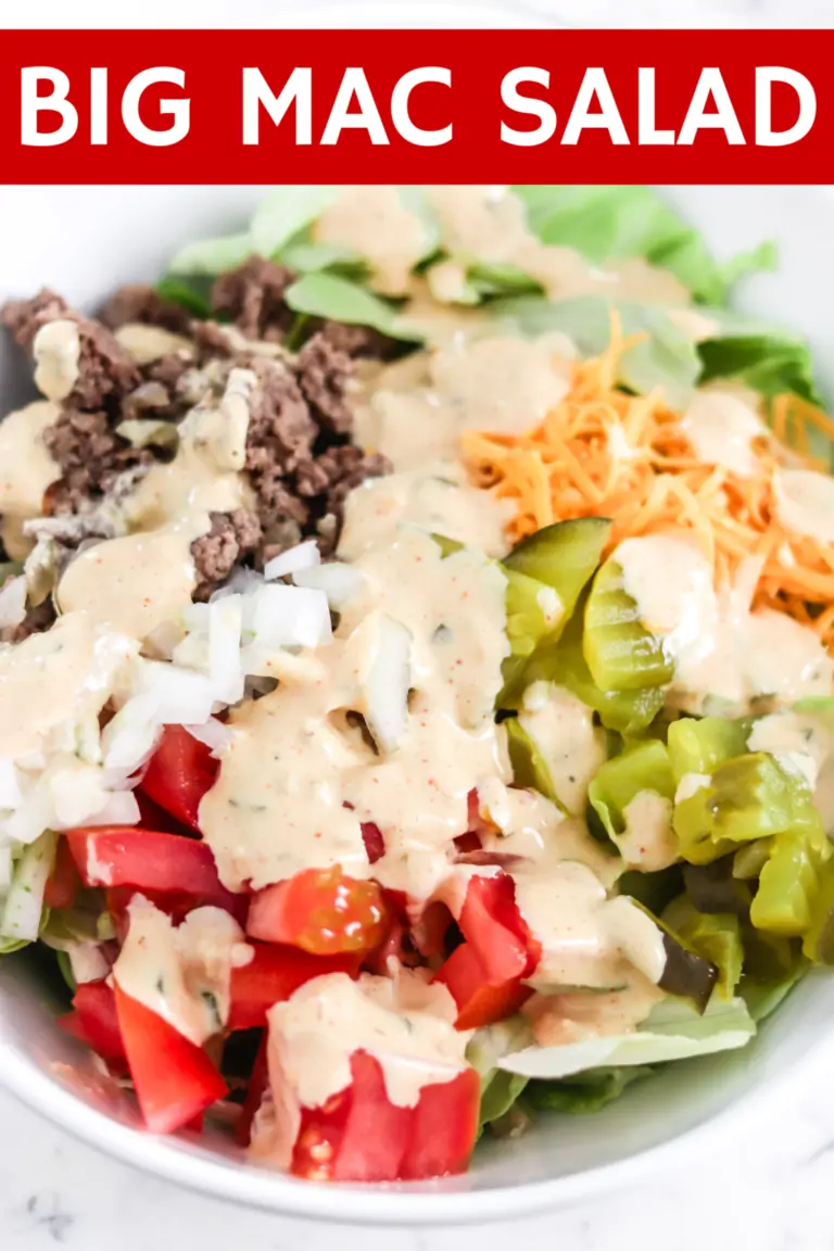Big Mac Salad (Low Carb)