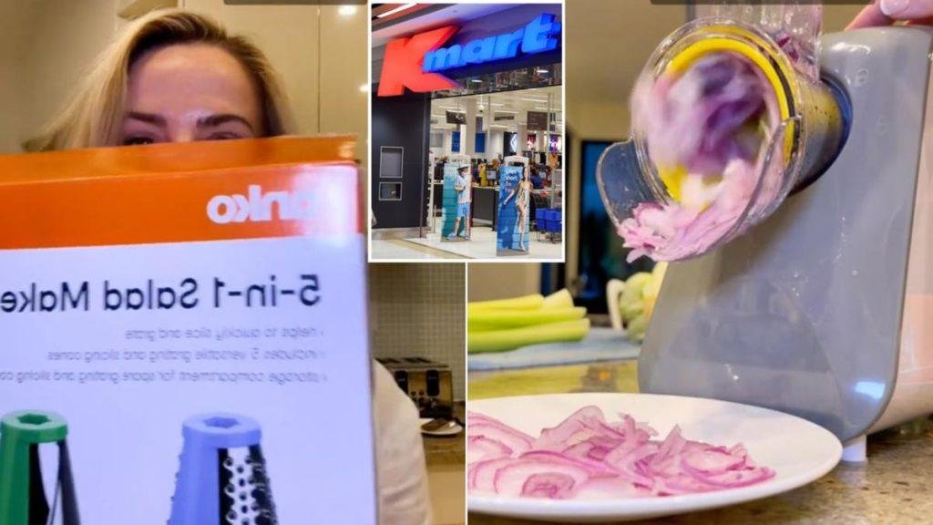 Kmart launches in 5-in-1 Salad Maker and it’s getting rave reviews: here’s how it works and how much it costs | 7NEWS