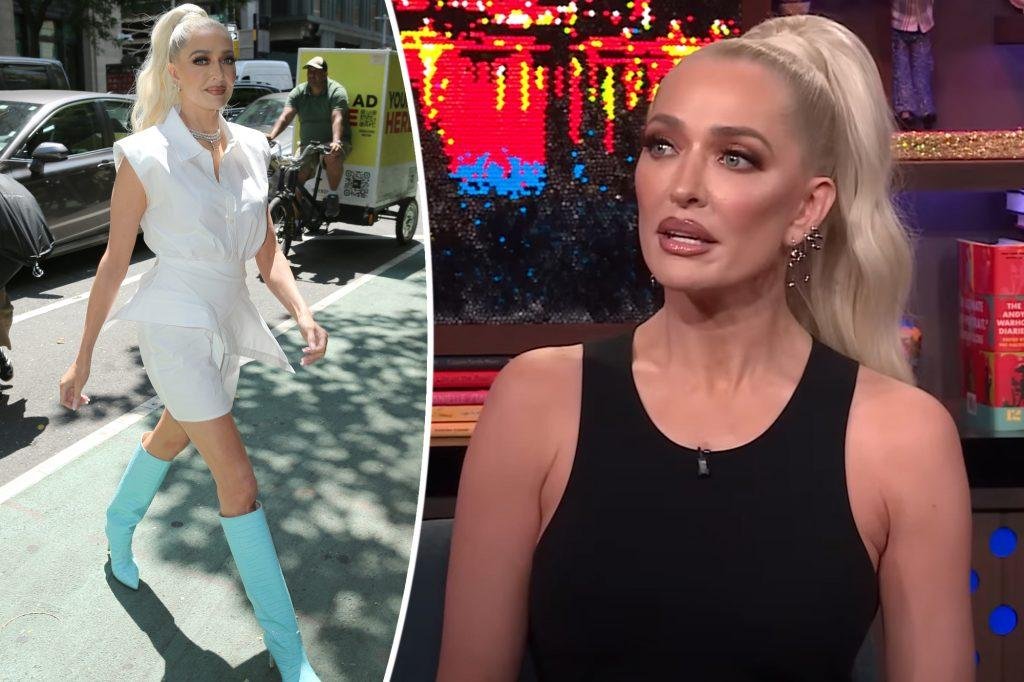 Erika Jayne denies Ozempic use, credits menopause for weight loss