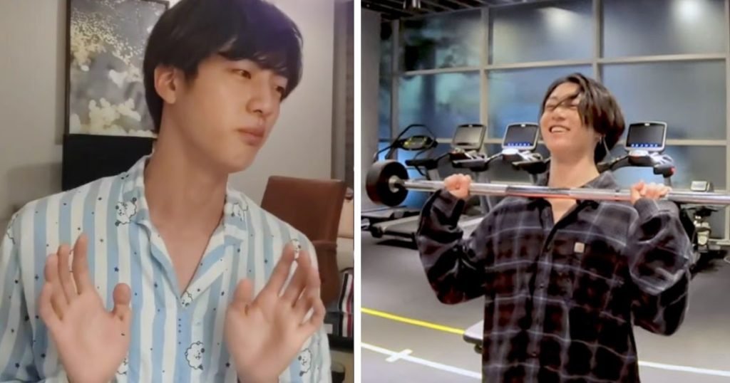 BTS’s Jin Has The Funniest Response To Jungkook’s New Weight Loss Workout Routine
