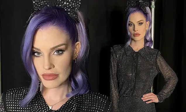 Kelly Osbourne looks dramatically different backstage at The Masked Singer as she shows off her VERY svelte frame and plump pout following weight loss | Daily Mail Online