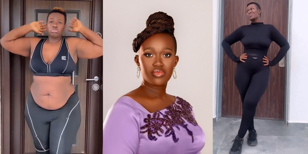 Comedian Real Warri Pikin shares her progress six months after undergoing weight loss surgery (video)