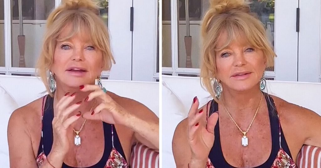 Goldie Hawn, 78, Says She Only Uses Coconut Oil for Her Face