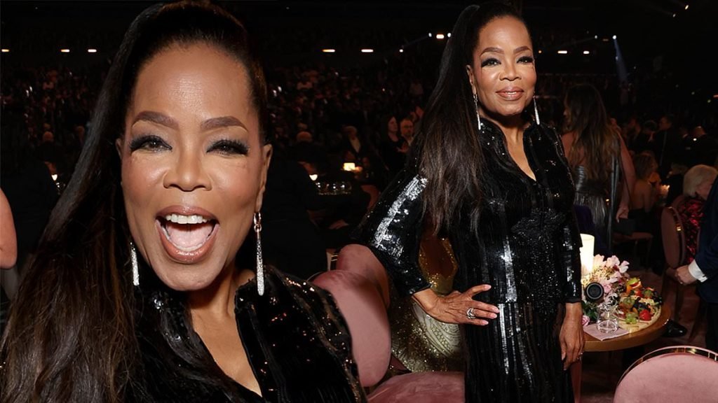 Grammys 2024: Oprah Winfrey shows off weight loss in black ensemble